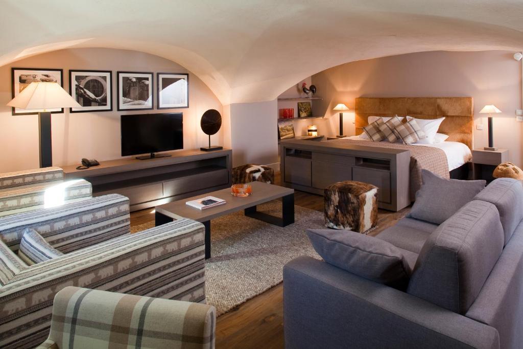 Hotel y Spa L Alta Peyra Saint-Vérand Habitación foto